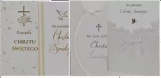 Karnet. Chrzciny 1. Mix - tantis.pl