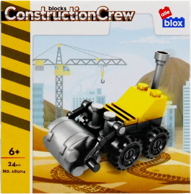 Klocki Konstrukcyjne Alleblox Budowa 24 elementy - tantis.pl