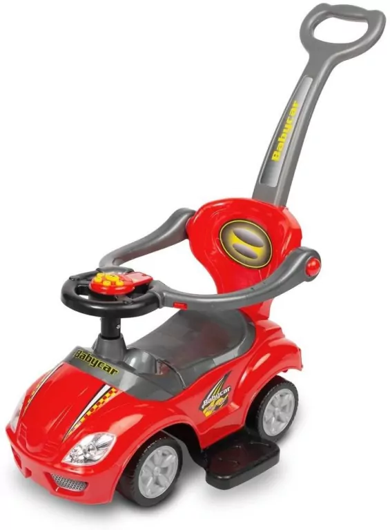 Jeździk Race Car 2w1 z dźwiękiem red - tantis.pl