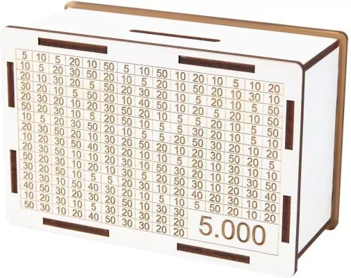 Skarbonka wykreślanka 5000 złotych