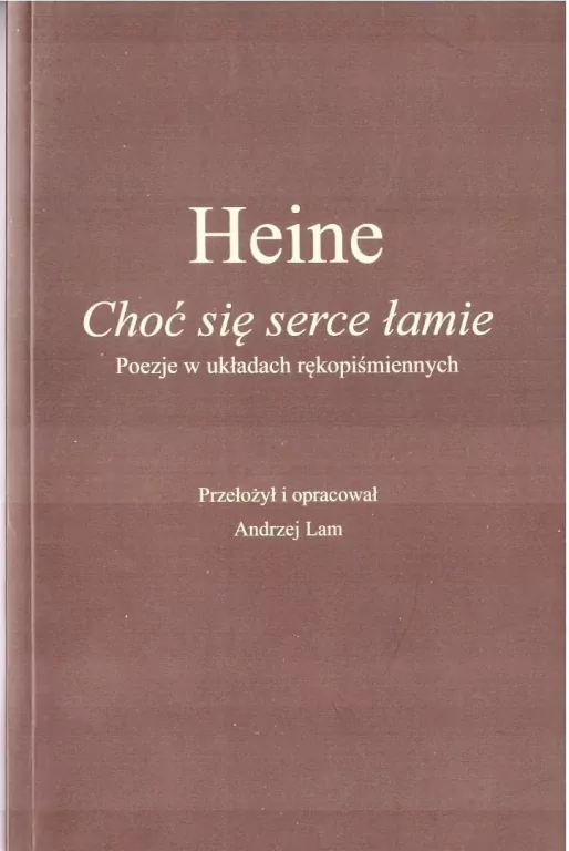 Choć się serce łamie - tantis.pl