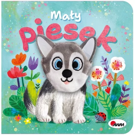 Mały piesek. Kocham Cię. Pacynka - tantis.pl