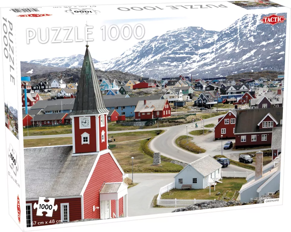 Tactic. Puzzle 1000. Landscape Greenland - tantis.pl