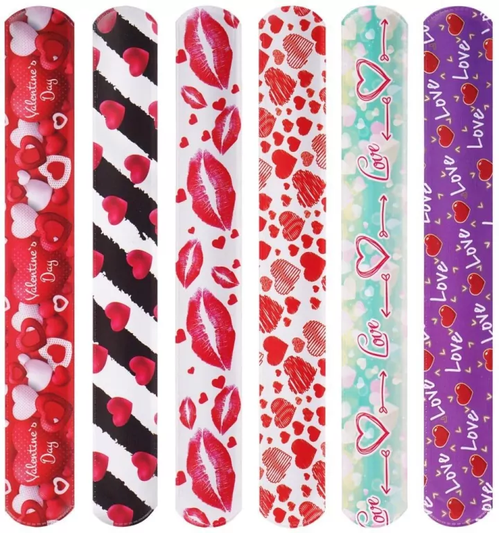 Opaska samozaciskowa z motywem walentynkowym MIX - tantis.pl