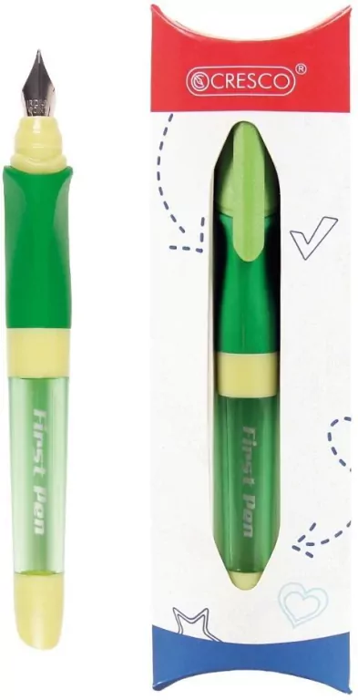 Pióro wieczne First Pen 2 do nauki pisania zielone - tantis.pl