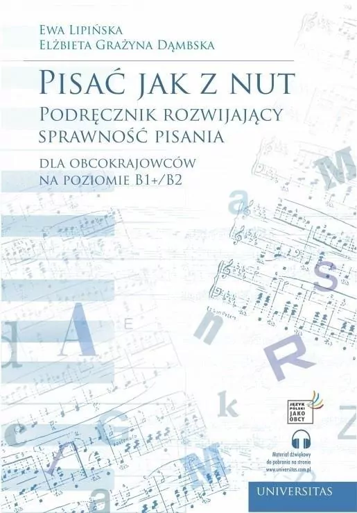 Pisać jak z nut. Podręcznik rozwijający... - tantis.pl