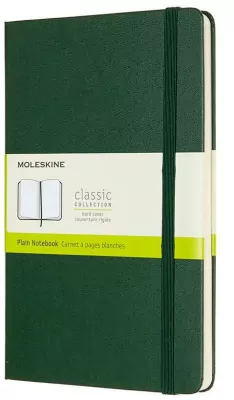 Notes Classic L 13x21 tw. gładki mirtowa zieleń