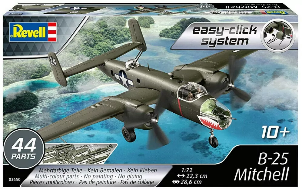Model plastikowy B-25 Mitchell - tantis.pl