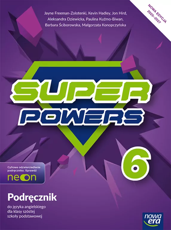 Język angielski SP 6 Super Powers Neon Podr 2025 - tantis.pl