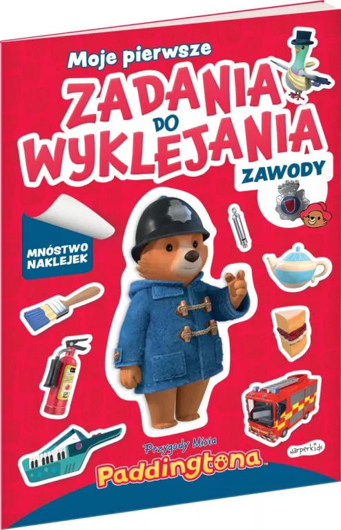 Zawody. Przygody Misia Paddingtona. Moje pierwsze zadania do wyklejania - tantis.pl