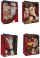 Torebka prezentowa świąteczna 346B 26x32x10cm mix cena za 1 szt - tantis.pl