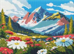 Diamentowa mozaika. Kontrasty natury 30x40cm