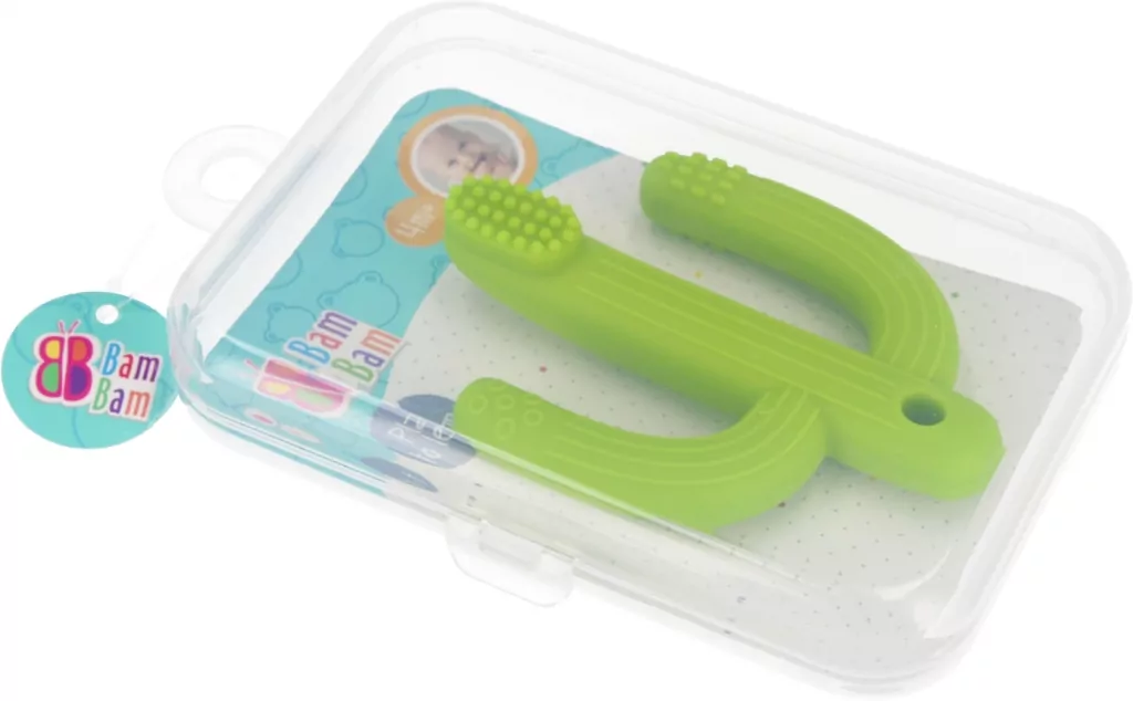 Gryzak dla dzieci szczoteczka. Kaktus - tantis.pl