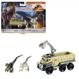 Matchbox Jurassic World Transporter z Welocirapto - tantis.pl