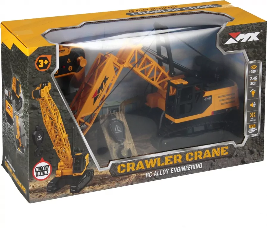 MASZYNA BUD DZWIG R/C FF LAD 32X54X14 MC WB 12 - tantis.pl