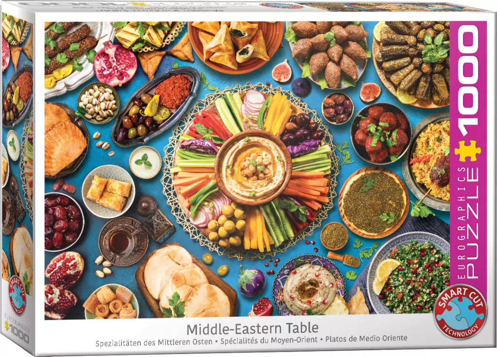 Puzzle 1000 Middle Eastern Table 6000-5617 - tantis.pl