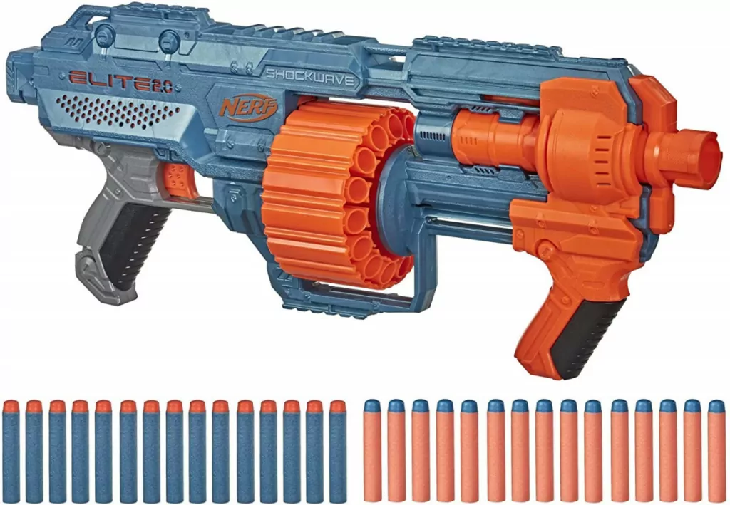 Wyrzutnia Nerf Elite 2.0. Shockwave RD-15 - tantis.pl