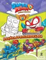 SuperZings. Książka do kolorowania + figurka - tantis.pl