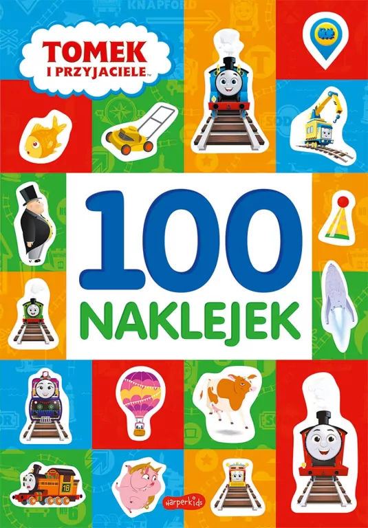 100 naklejek. Tomek i przyjaciele. Nowa edycja - tantis.pl