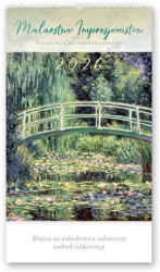 Kalendarz 2026 reklamowy Malarstwo Impresjonistów