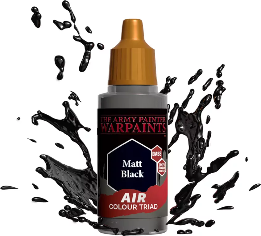 The Army Painter: Warpaints Air - Matt Black - tantis.pl