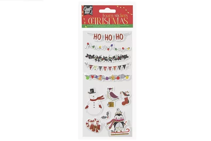 CCG XMAS naklejki piankowe CR8017 02498 - tantis.pl