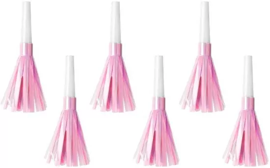 Trąbki jasno różowe