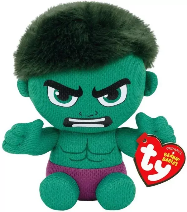 Beanie Babies Marvel Hulk 15cm - tantis.pl