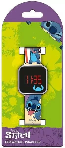Zegarek cyfrowy led Lilo&Stitch - tantis.pl