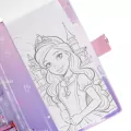 Zestaw kreatywny do kolorowania naklejki Princess - tantis.pl