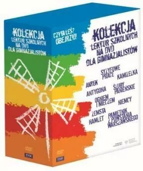 Pakiet: Kolekcja lektur szkolnych na DVD dla gimnazjalistów - tantis.pl