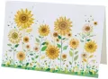 Karnet B6 + koperta: Słoneczniki - tantis.pl