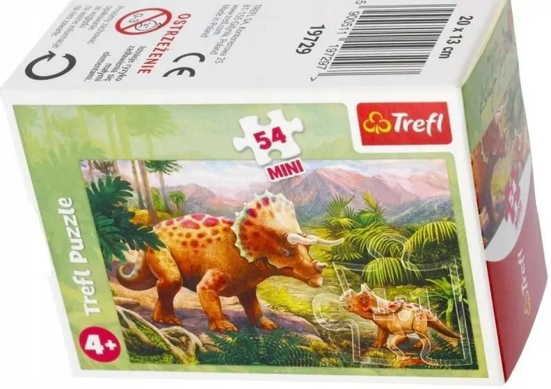 Puzzle 54 mini Niesamowite dinozaury 2 TREFL - tantis.pl