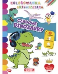 Czadowe dinozaury. Kolorowanka aktywizująca
