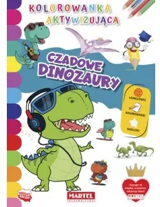 Czadowe dinozaury. Kolorowanka aktywizująca