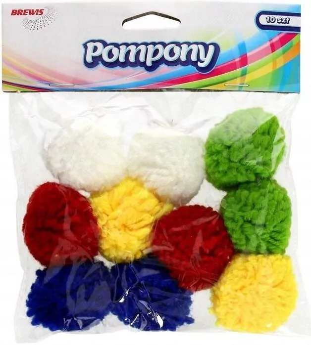 Pompony puszyste 40mm - tantis.pl