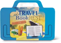 Podróżny uchwyt do książki. Niebieski