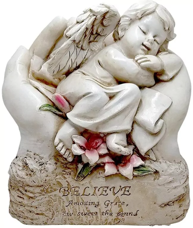 Figurka Anioł dłonie 16cm - tantis.pl