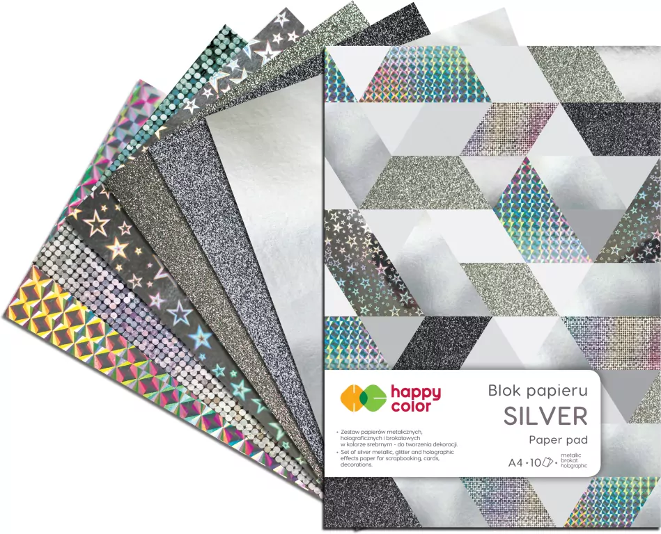 Blok A4/10K Silver 150g-230g - tantis.pl