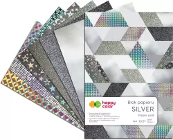 Blok A4/10K Silver 150g-230g