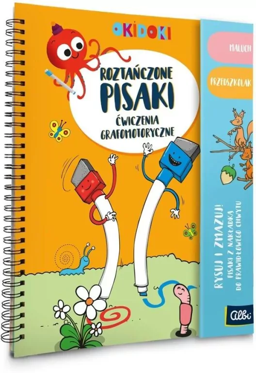 Roztańczone pisaki 3+ OKIDOKI - tantis.pl