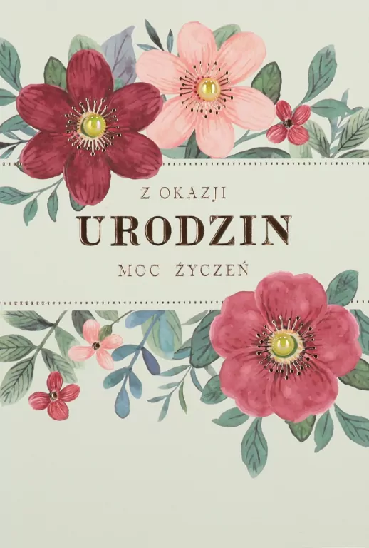 Karnet Urodziny - tantis.pl