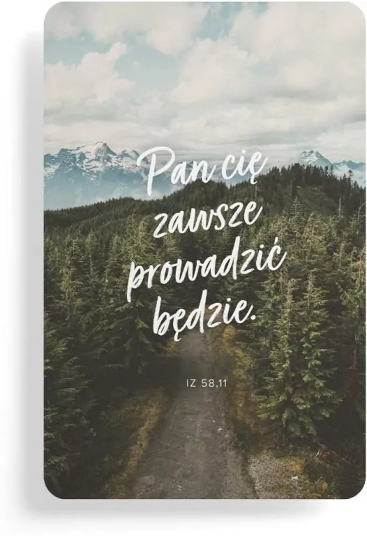 Magnes na lodówkę - Pan Cię zawsze - las - tantis.pl
