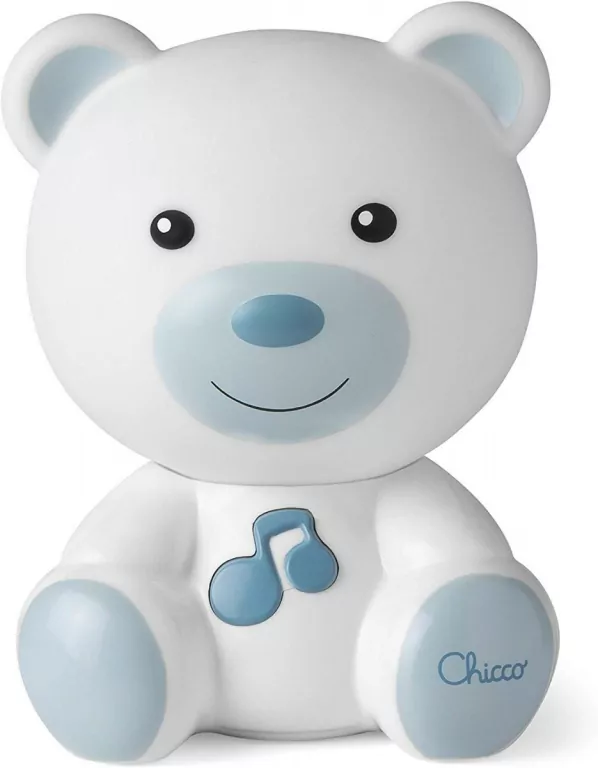 Chicco. Lampka nocna. Niebieska - tantis.pl