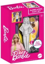 Barbie figurka gipsowa + farbki 2 wzory, mix