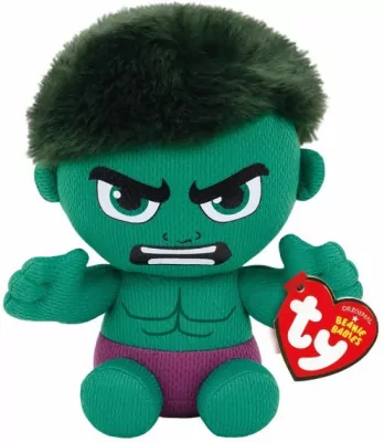 Beanie Babies Marvel Hulk 15cm
