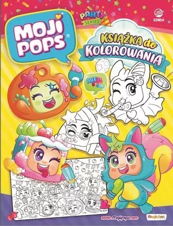 MojiPops. Książka do kolorowania - tantis.pl