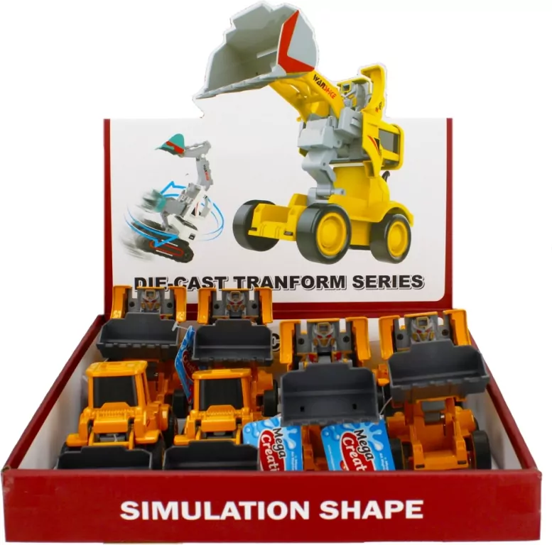 Maszyna budowlana Spychacz metalowy 15 cm - tantis.pl