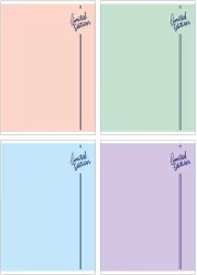 Zeszyt A5/60K kratka mix