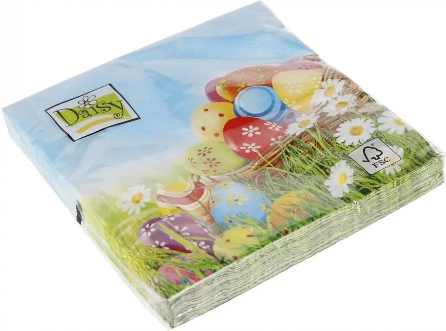 Serwetki 33x33cm Daisy Wielkanocne 20szt - tantis.pl